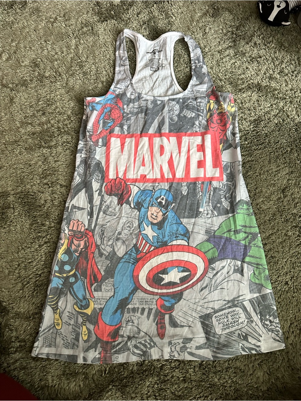 Marvel Multicolor Comic Tank Top - Picture 2 of 4